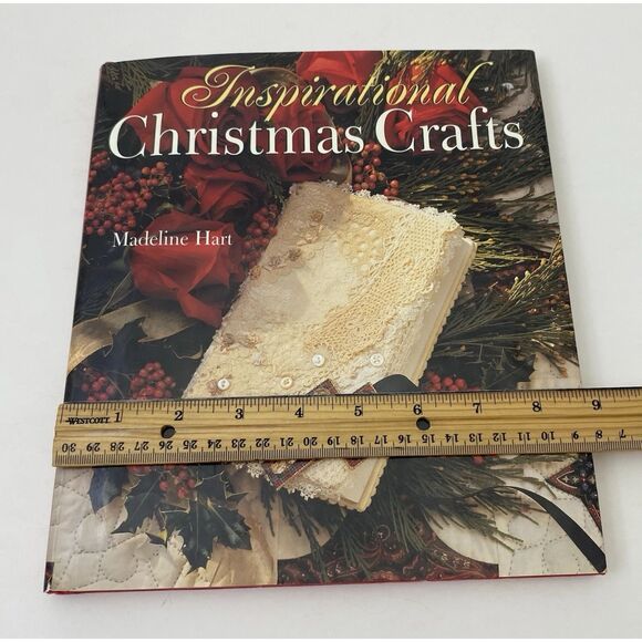 Inspirational Christmas Crafts by Madeline Hart (1998, Hardcover) - Picture 11 of 16